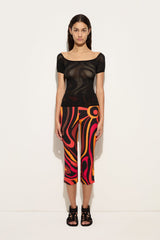Pucci Marmo Print Capri Pants