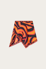 Pucci Labirinto Print Silk Scarf Skirt