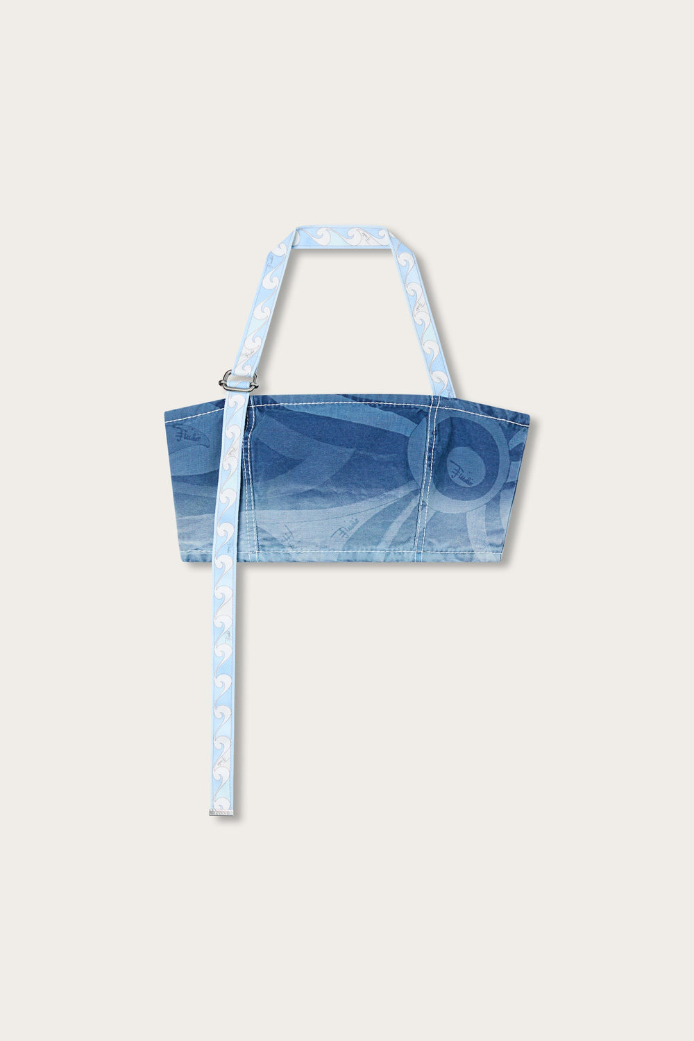 Pucci Marmo Print Denim Top
