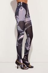 Pucci Orchidee Print Tights