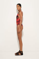 Pucci Orchidee Print Swimsuit