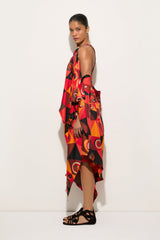 Pucci Occhi Print Long Foulard Dress