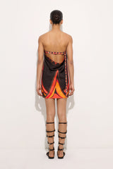 Pucci Fari Print Cotton and Linen Dress