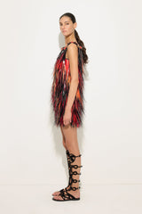 Pucci Embroidered Dress with jewel neckline