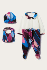 Pucci Onde-Print Babygrow Set