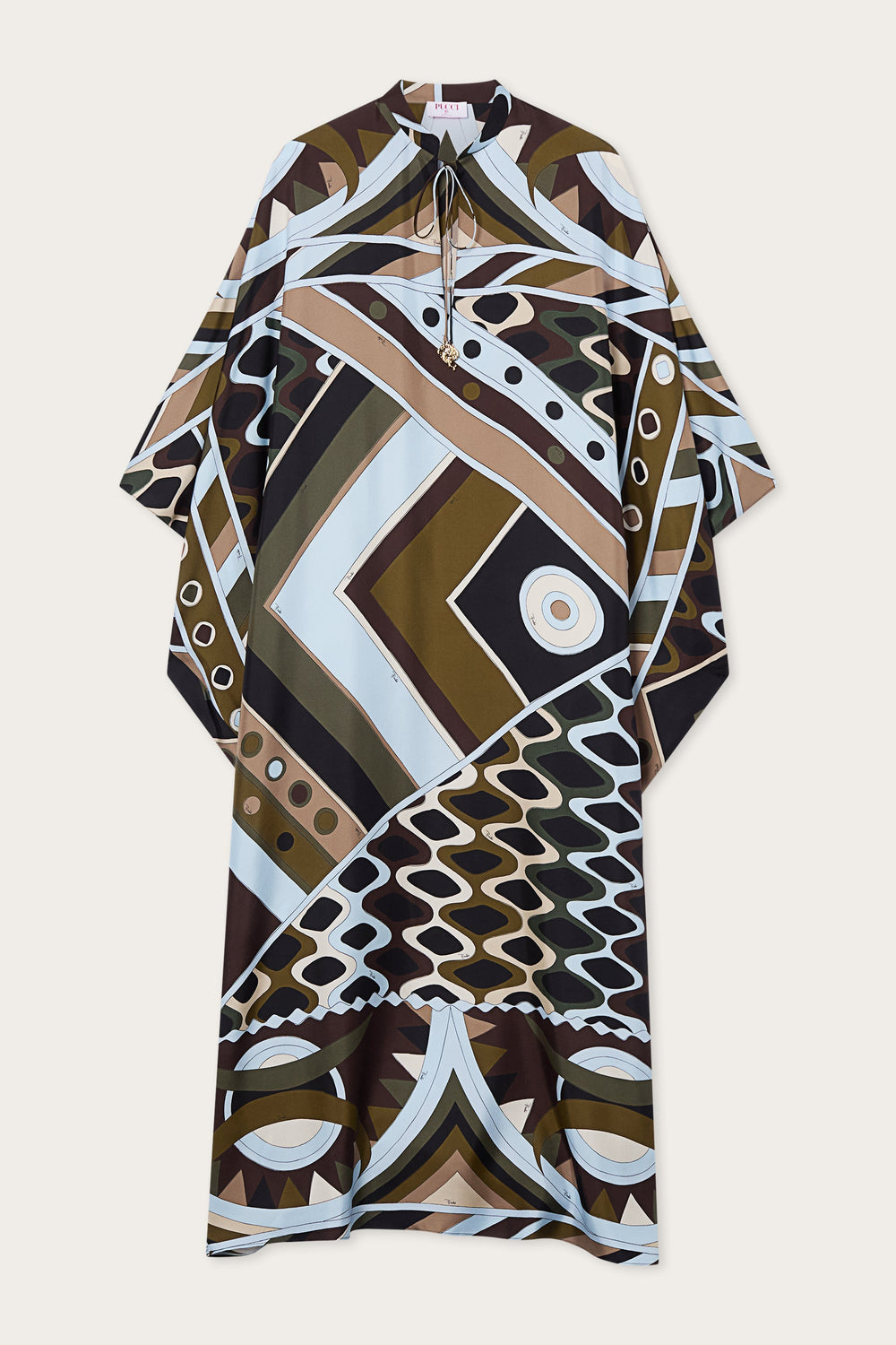 Pucci Vivara Print Silk Kaftan