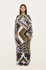 Pucci Vivara Print Silk Kaftan
