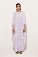 Pucci Iride Print Long Kaftan