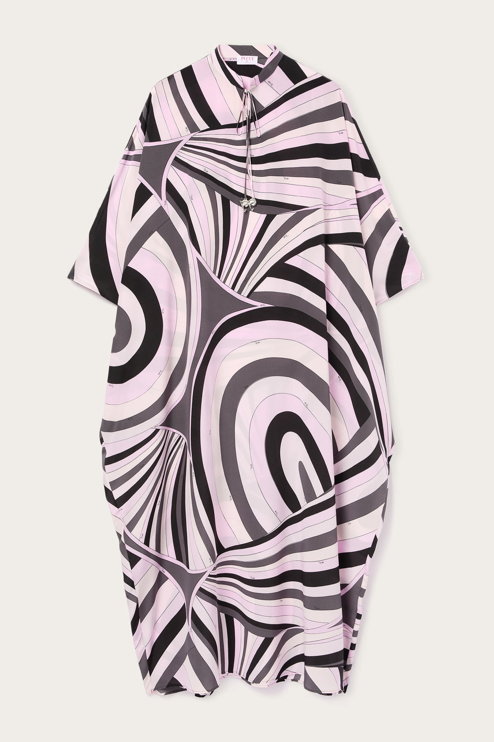 Pucci Iride Print Long Kaftan