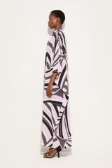 Pucci Iride Print Long Kaftan