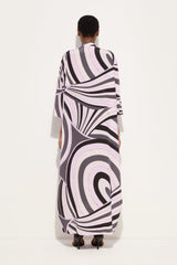 Pucci Iride Print Long Kaftan