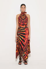 Pucci Manuba Print Silk Top