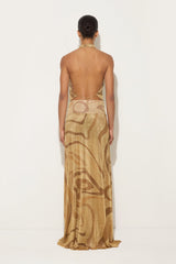 Pucci Marmo Print Lamè Top