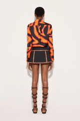 Pucci Labirinto Print Silk Shirt