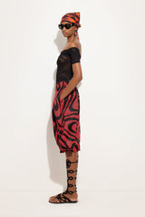 Pucci Short-Sleeved Top in Marmo Jacquard