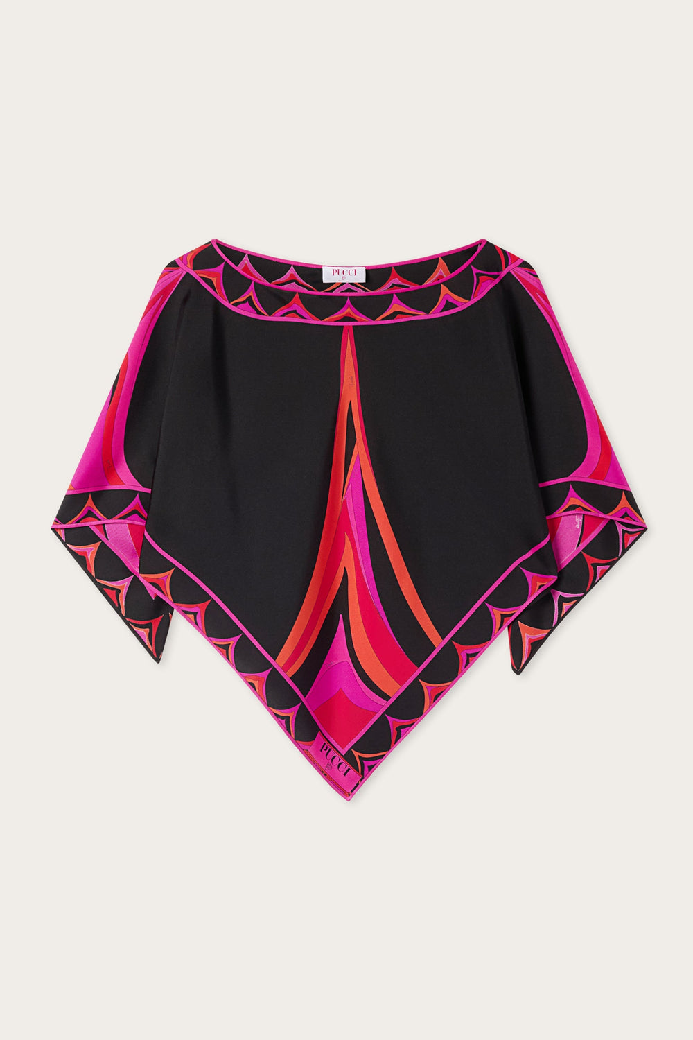 Pucci Fari Print Kaftan Top