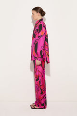 Pucci Orchidee Print Silk Shirt