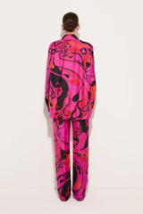 Pucci Orchidee Print Silk Shirt