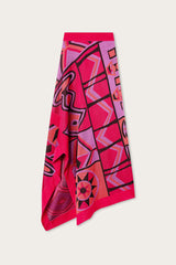 Pucci Jacquard Asymmetrical Skirt