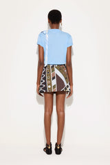 Pucci Silk Detail T-Shirt