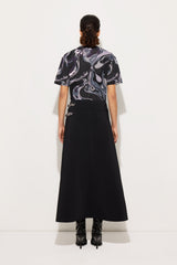 Pucci Orchidee Print Oversized Wool T-shirt