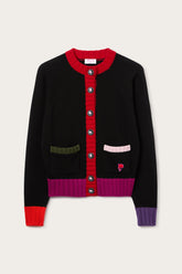 Pucci Color Block Cardigan
