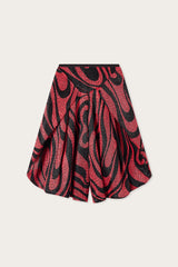 Pucci Marmo Print Rafia Wide Pants