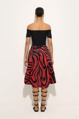 Pucci Marmo Print Rafia Wide Pants