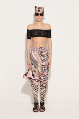 Pucci Flowing Pants with Printed Belt