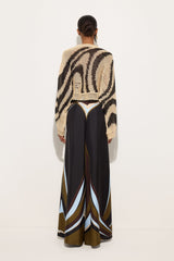Pucci Fari Print Silk Palazzo Pants