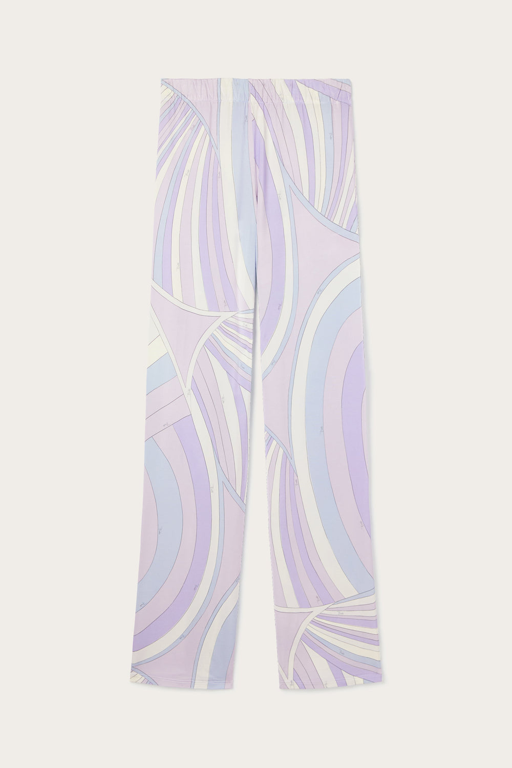 Pucci Iride Print Straight Trousers