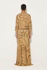 Pucci Marmo Print Lamè Skirt