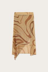 Pucci Marmo Print Lamè Skirt