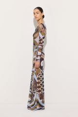 Pucci Vivara Print Long Tulle Skirt