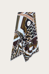 Pucci Vivara Print Silk Scarf Skirt