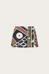 Pucci Vivara Print Cool Wool Skirt