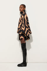 Pucci Labirinto Print Grand Poudre Cape