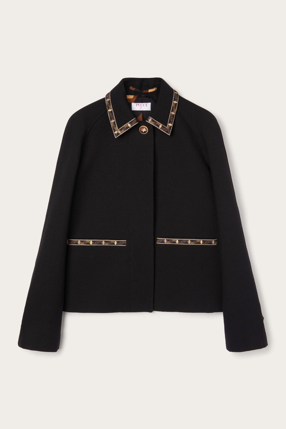 Pucci Poudre Jacket with Printed Details