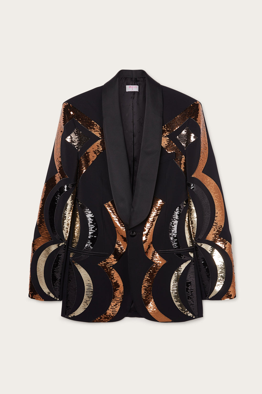 Pucci Collane Oversized Blazer Embroidered