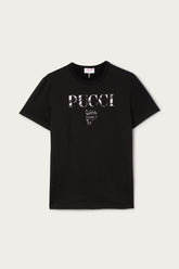 Pucci Cotton T-shirt with Pucci Logo