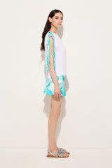 Pucci Top with Printed Detail
