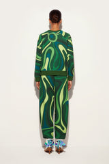 Pucci Fleece Sweatshirt Marmo Print