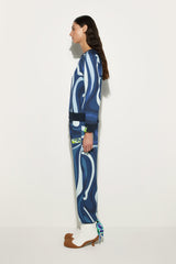 Pucci Fleece Sweatshirt Marmo Print