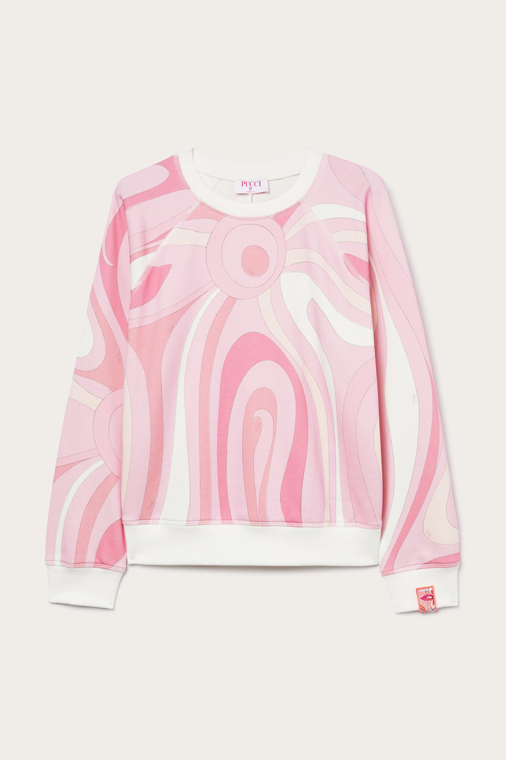 Pucci Fleece Sweatshirt Marmo Print