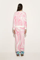 Pucci Fleece Sweatshirt Marmo Print