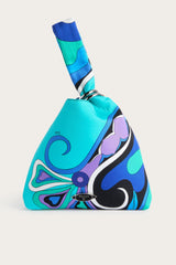 Pucci Orchidee Print Emilio Silk Bag