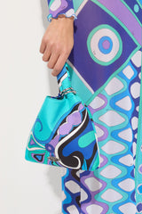 Pucci Orchidee Print Emilio Silk Bag