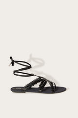 Pucci Feather-Embellished Sandals