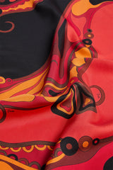Pucci Orchidee Print Silk Carrè