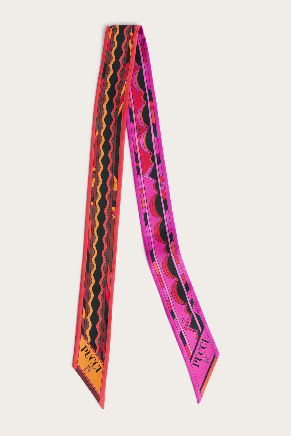 Pucci Mixed Print Silk Twill